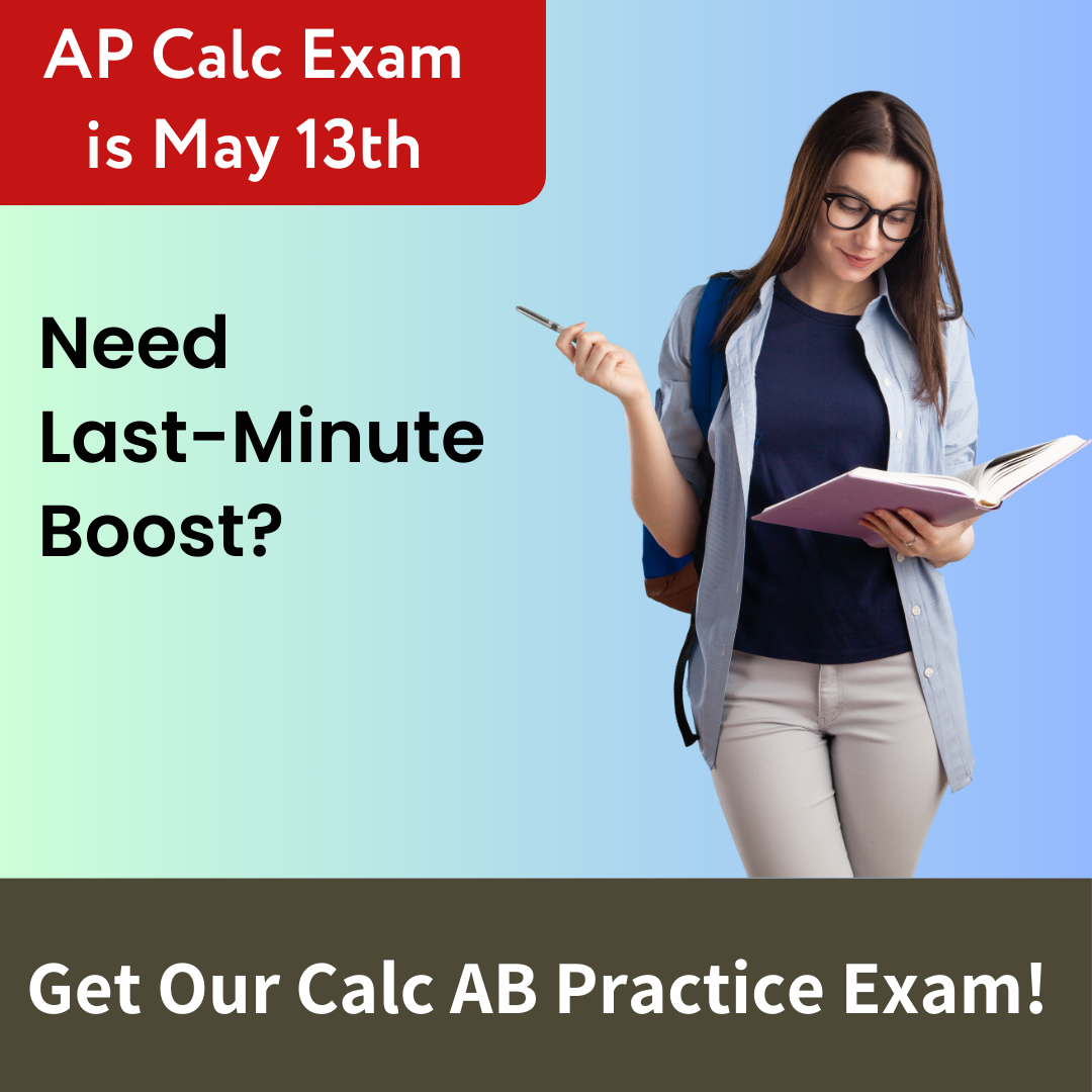 AP Calculus AB practice exam multiple choice with full solutions.